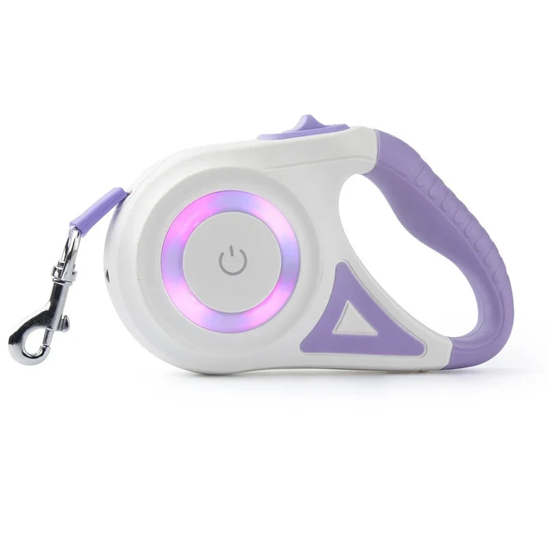 Booteely Automatic Retractable Dog Leash With LED Flashlight