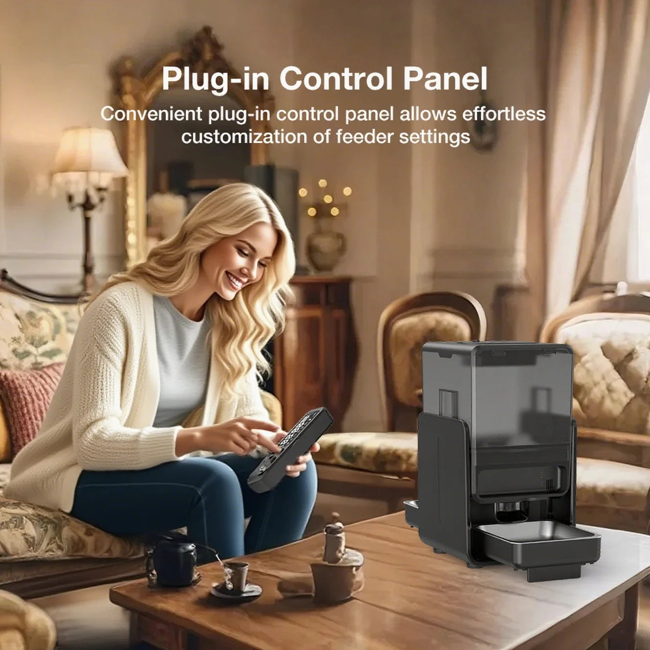 Cityflee Smart Pet Feeder Automatic With Timed Quantitative Feeding