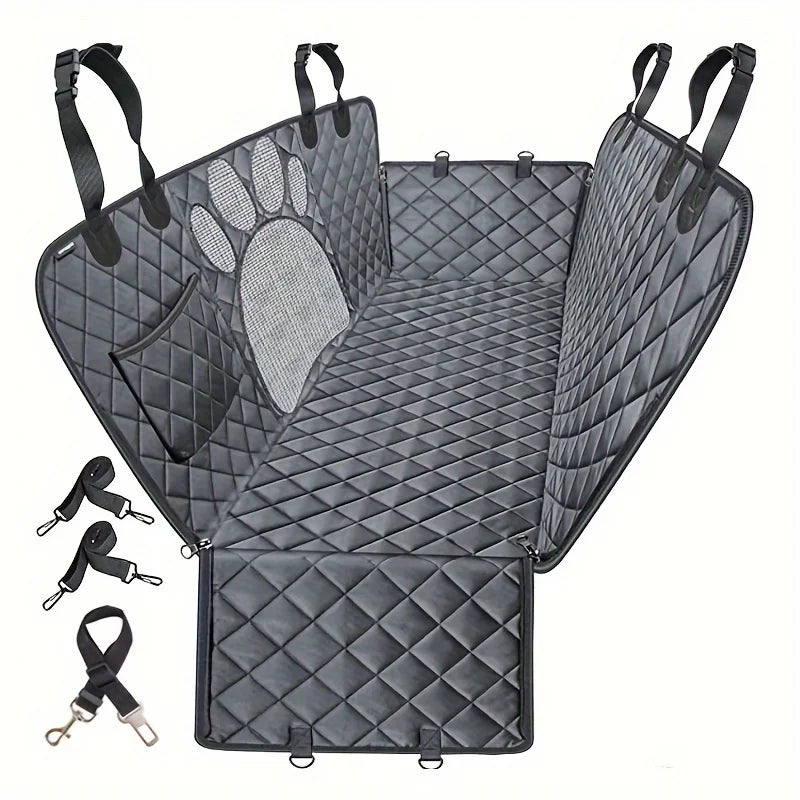 Heavy Duty Waterproof Nylon Dog Seat Cover Hammock For Cars