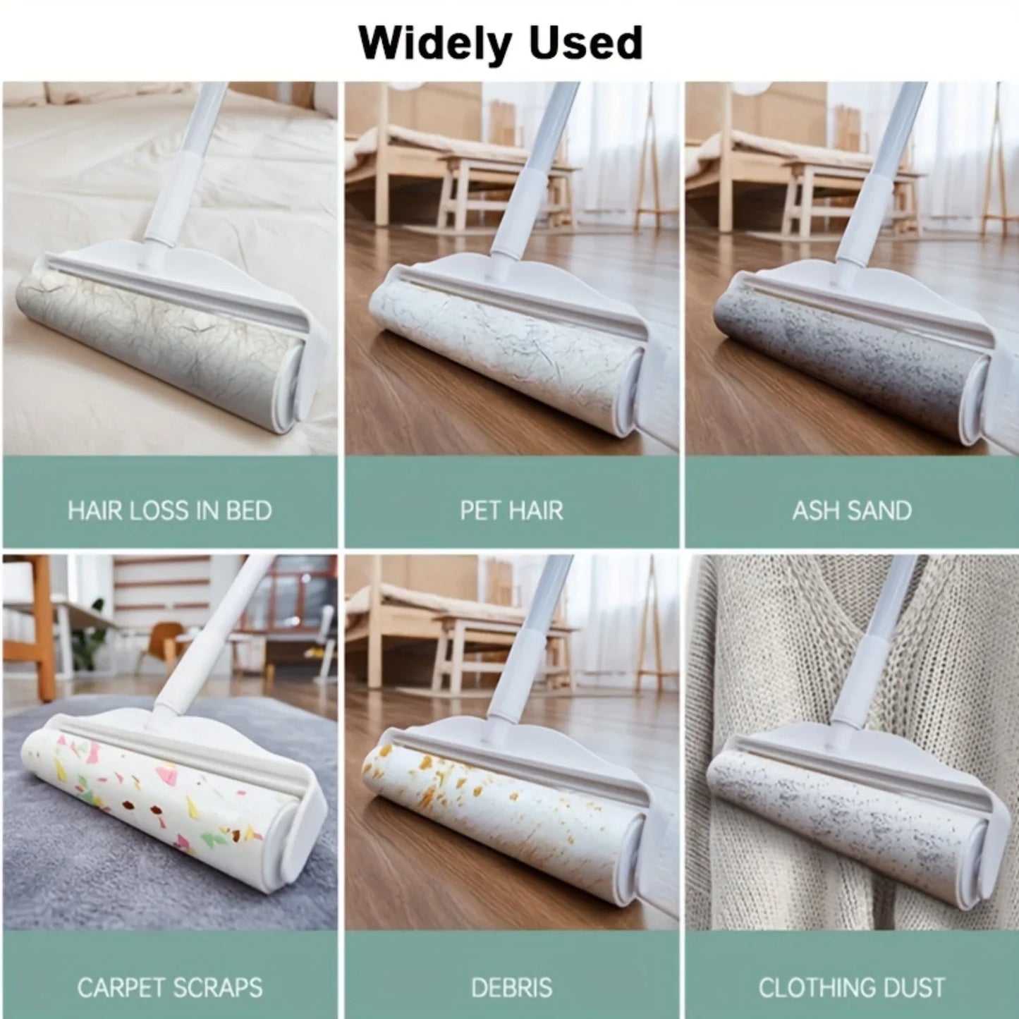 Hign-concerned Reviver Easy Tear Lint Roller Pet Hair Remover