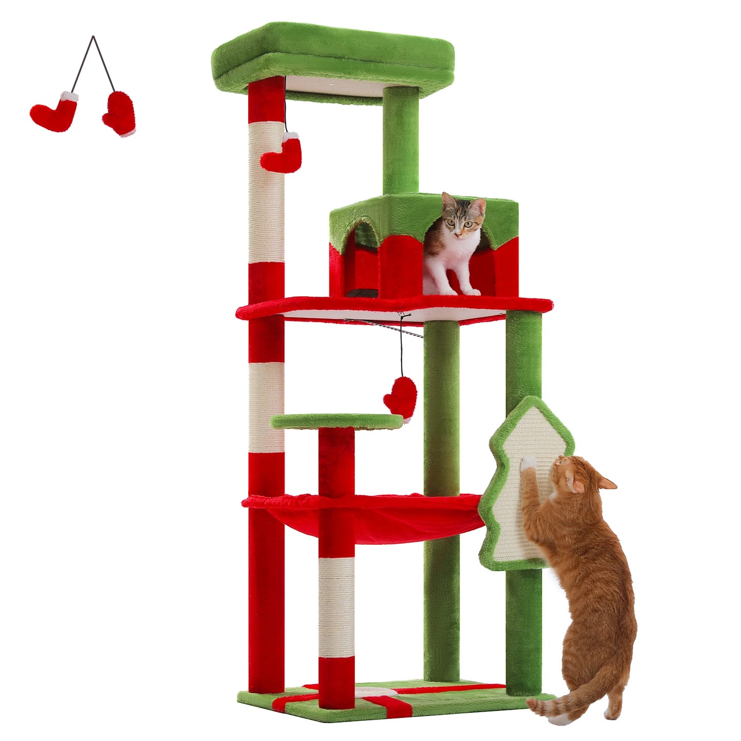 PAWZ Road Indoor Cat Tree 5 Level Tower Large Premium