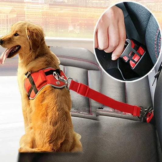 YTYINCN Adjustable Cat Dog Car Seat Belt Harness Clip