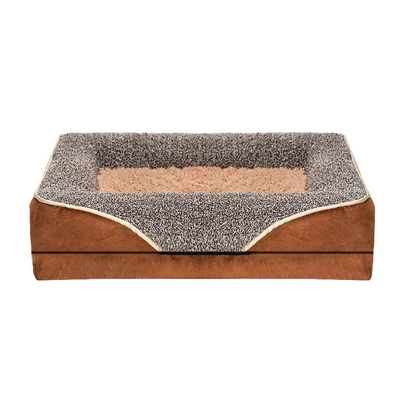 Removable Washable Pet Bed With Soft Raised Edges All Seasons