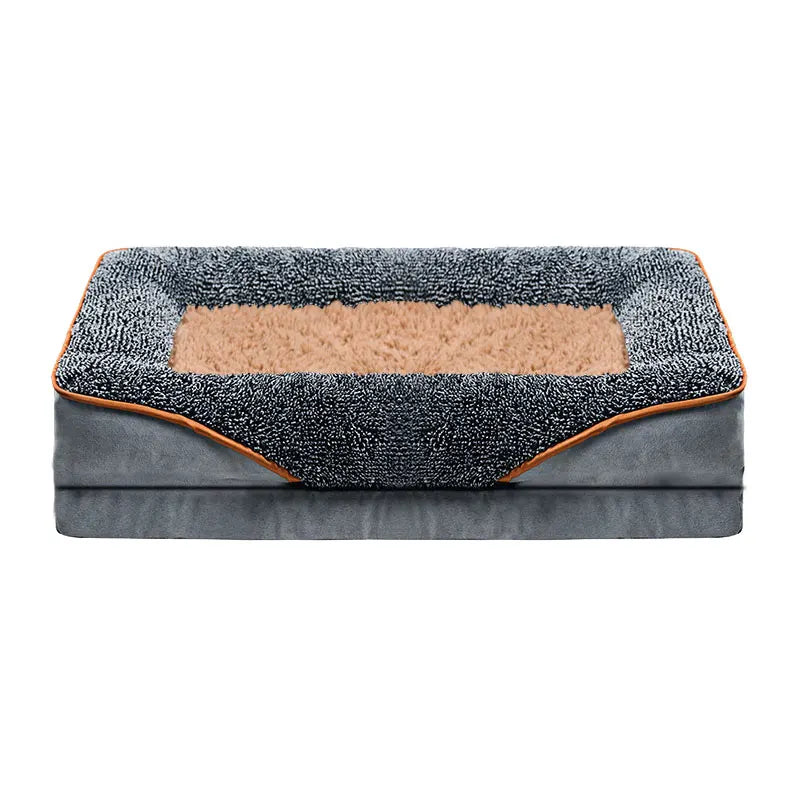 Removable Washable Dog Bed Sofa With Raised Edges