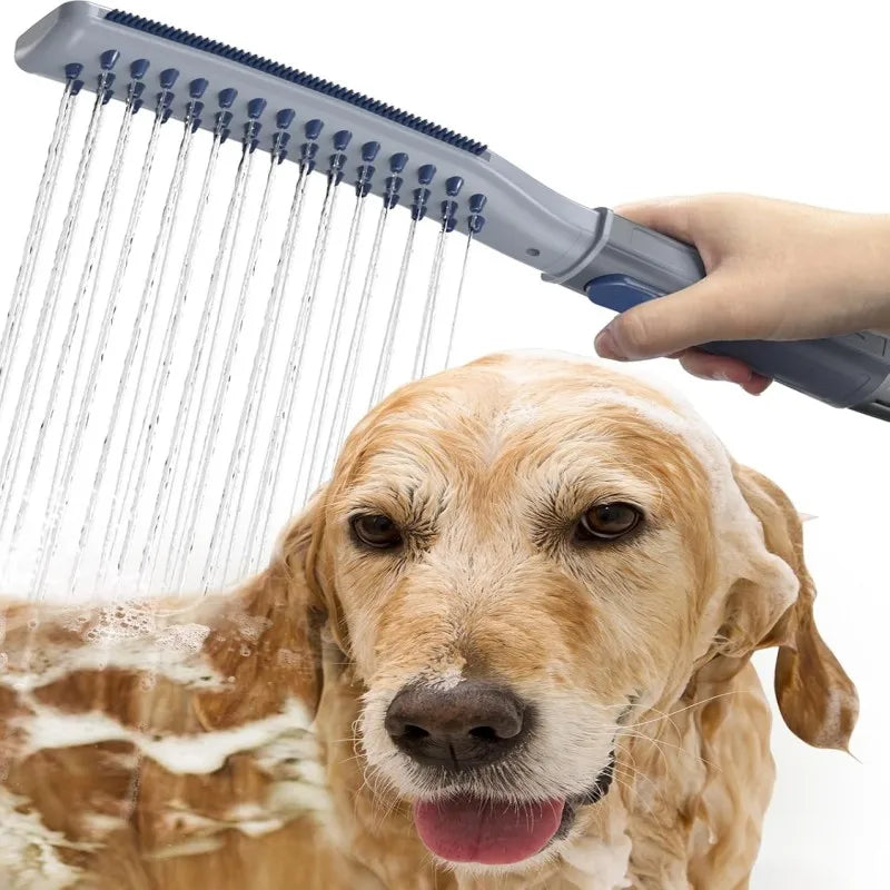 Dog Shower Attachment With Metal Diverter Three Spray Modes