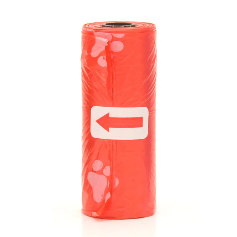 Dog Litter Poop Bags Thick Refill Rolls Economical 15 Bags