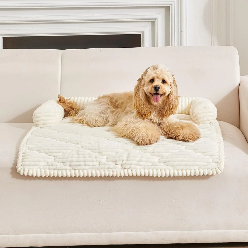 DAFIFY Dog Couch Bed Non Slip Sofa Protector Washable Cotton