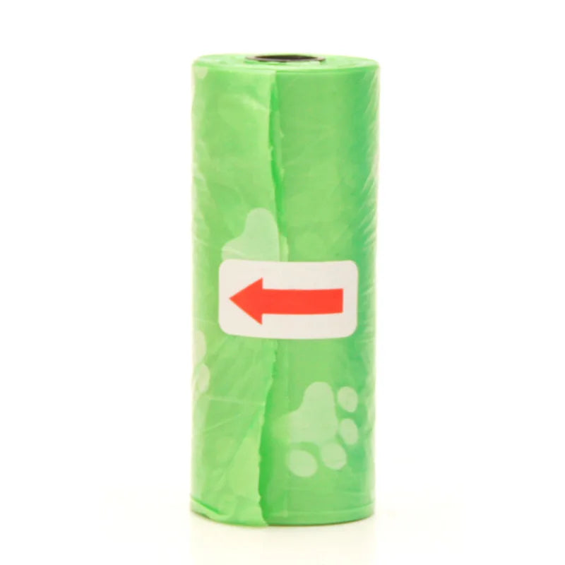 Dog Litter Poop Bags Thick Refill Rolls Economical 15 Bags