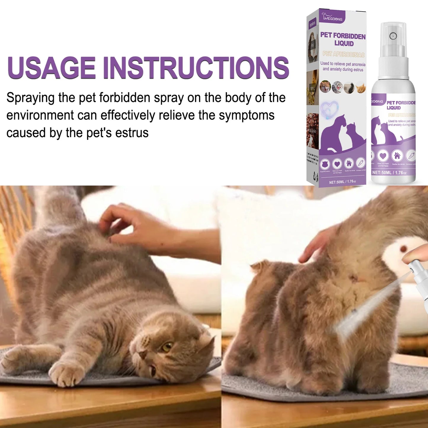 High Concerned Calming Diffuser For Dogs And Cats Anxiety Relief