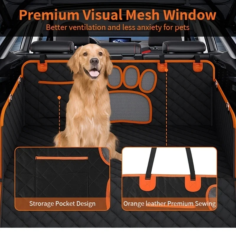 Heavy Duty Waterproof Nylon Dog Seat Cover Hammock For Cars