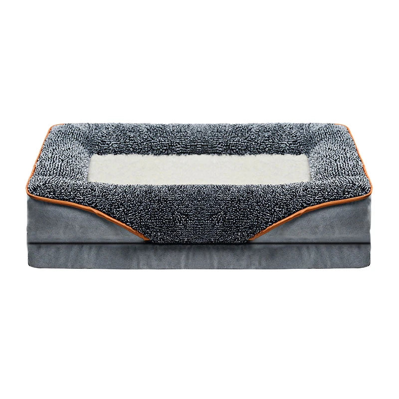 Removable Washable Dog Bed Sofa With Raised Edges