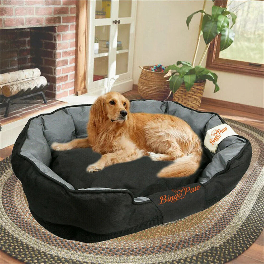 BORWARTCN Waterproof Orthopedic Dog Bed Sofa Kennel Cushion