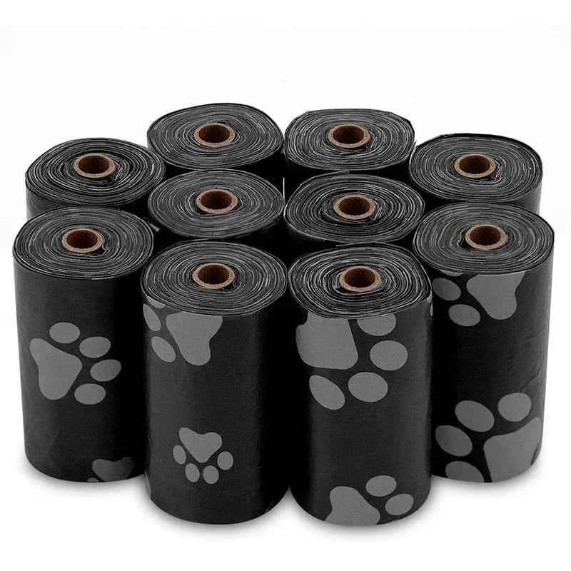 Dog Litter Poop Bags Thick Refill Rolls Economical 15 Bags