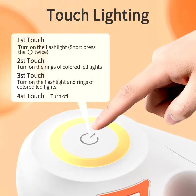 Booteely Automatic Retractable Dog Leash With LED Flashlight