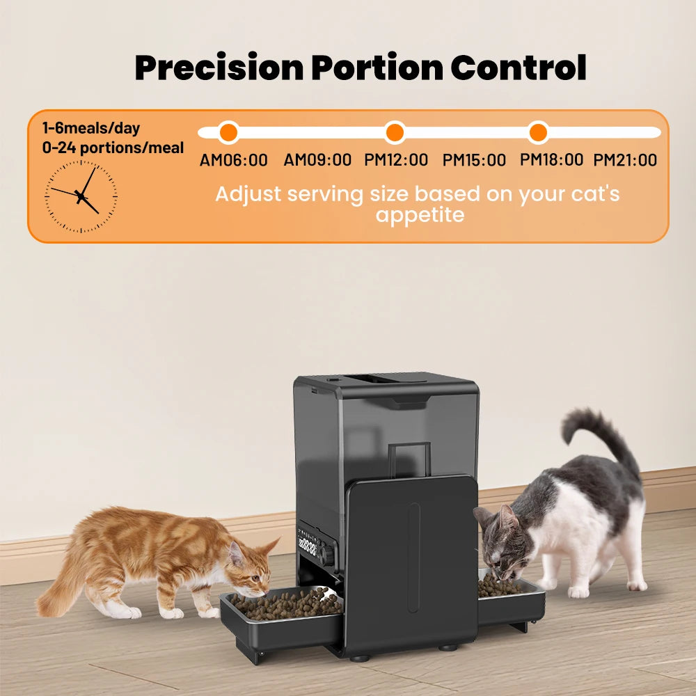 Cityflee Smart Pet Feeder Automatic With Timed Quantitative Feeding