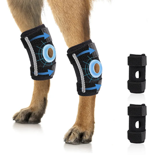 Dog Knee Pads Recovery Brace For Joint Support And Pain Relief