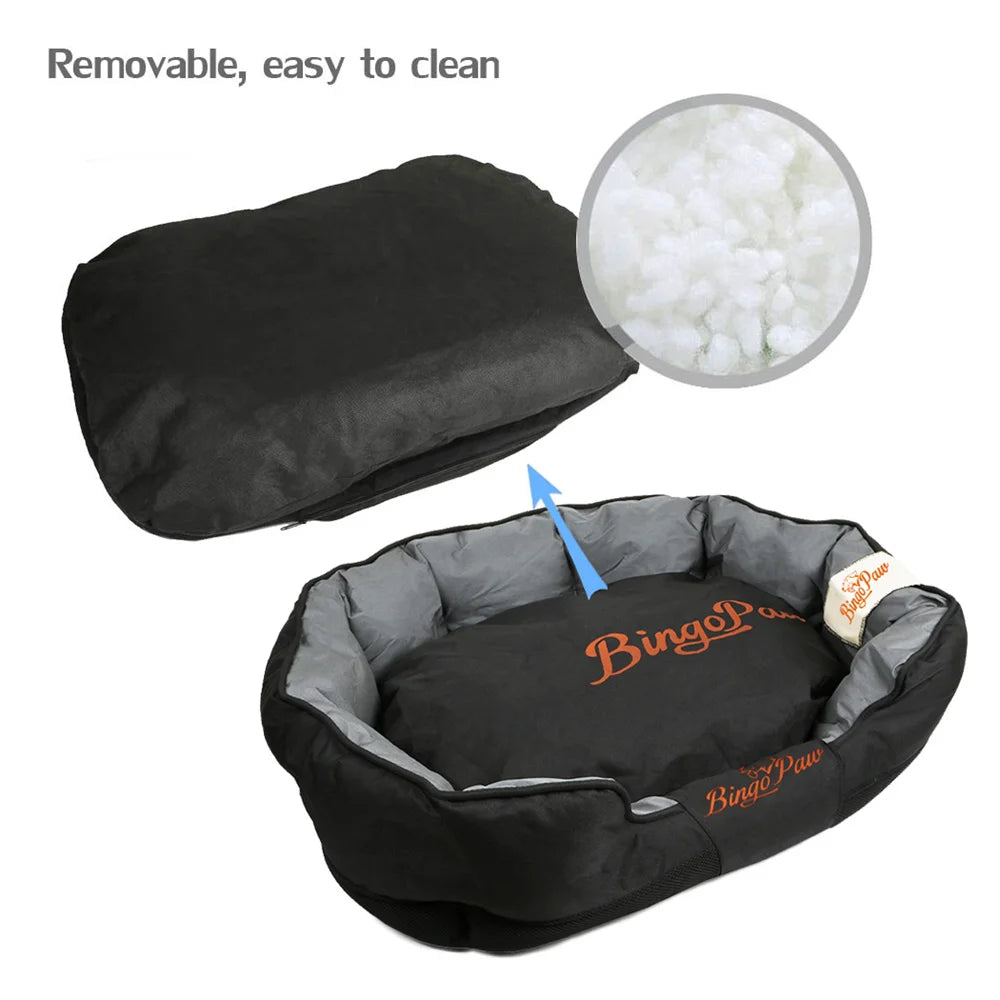 BORWARTCN Waterproof Orthopedic Dog Bed Sofa Kennel Cushion