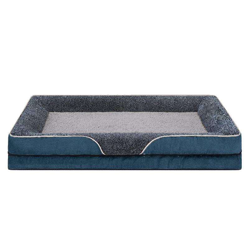 Removable Washable Dog Bed Sofa With Raised Edges