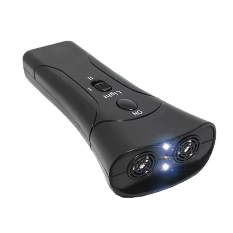 Dog Bark Control Ultrasonic Repeller LED Training Device Battery Not Included