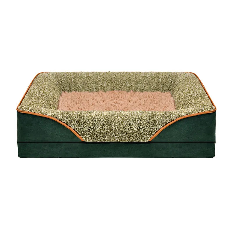 Removable Washable Dog Bed Sofa With Raised Edges
