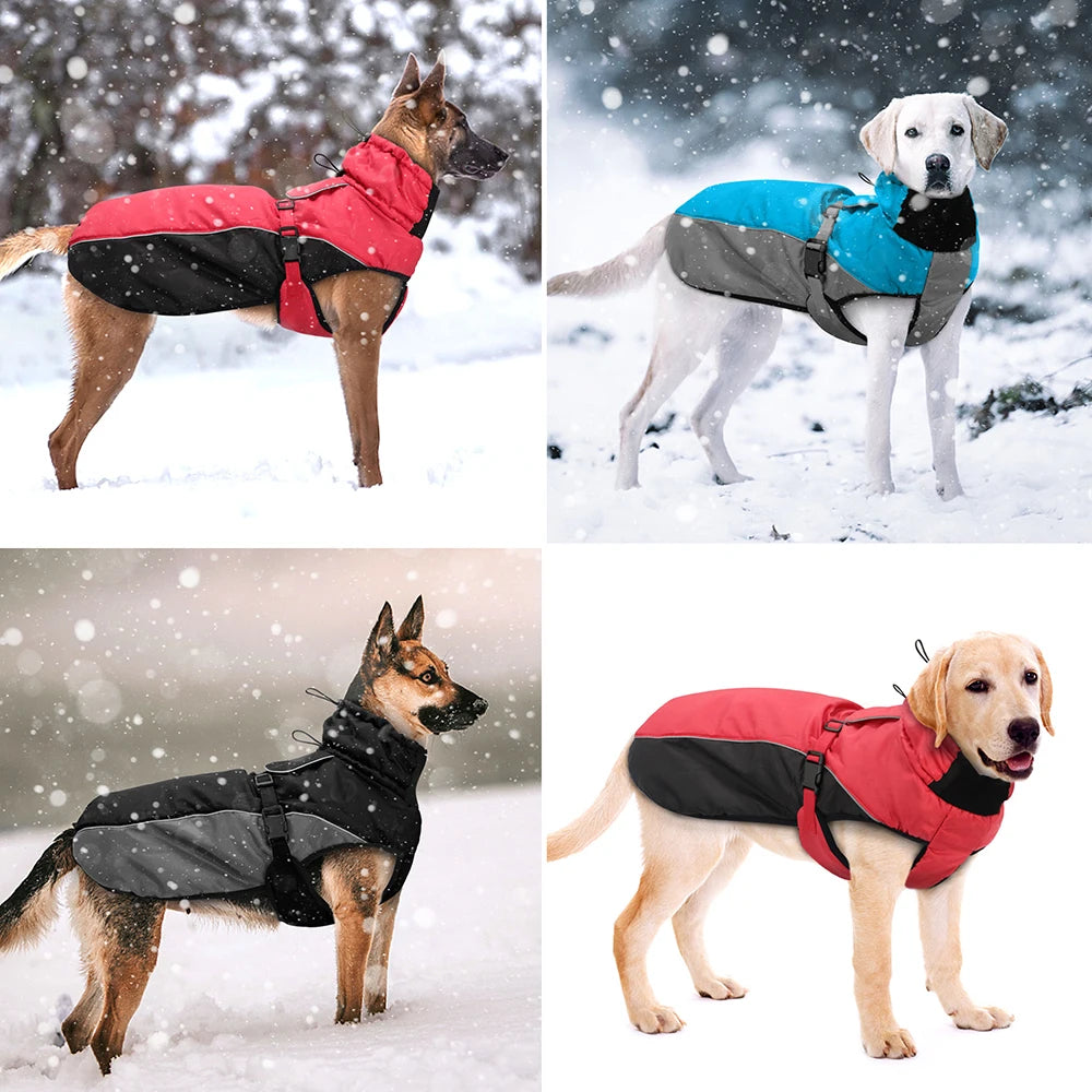 Waterproof Reflective Dog Raincoat Jacket For All Breeds