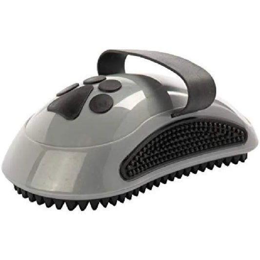 Hign Concerned Curry Comb Dog Grooming Tool With Rubber Teeth