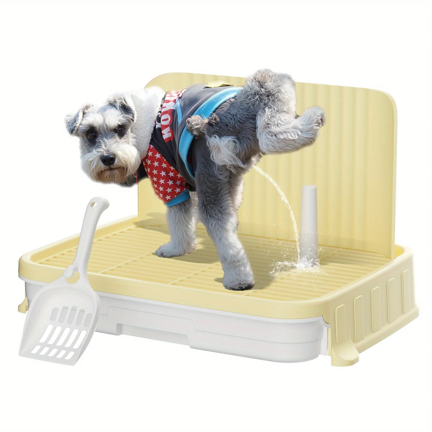 Dog Litter Indoor Potty Tray With Protected Sides For No Leak