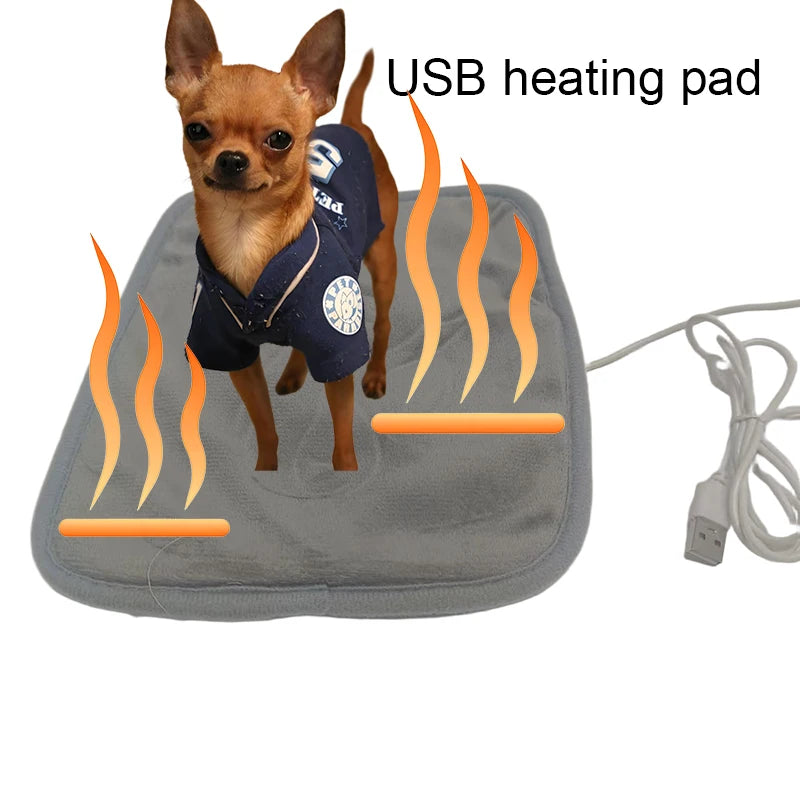YTYINCN USB Pet Heating Pad Winter Warmth Indoor Use