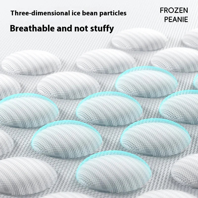 NONECN Summer Pet Cooling Mat Removable Leather Dog Bed