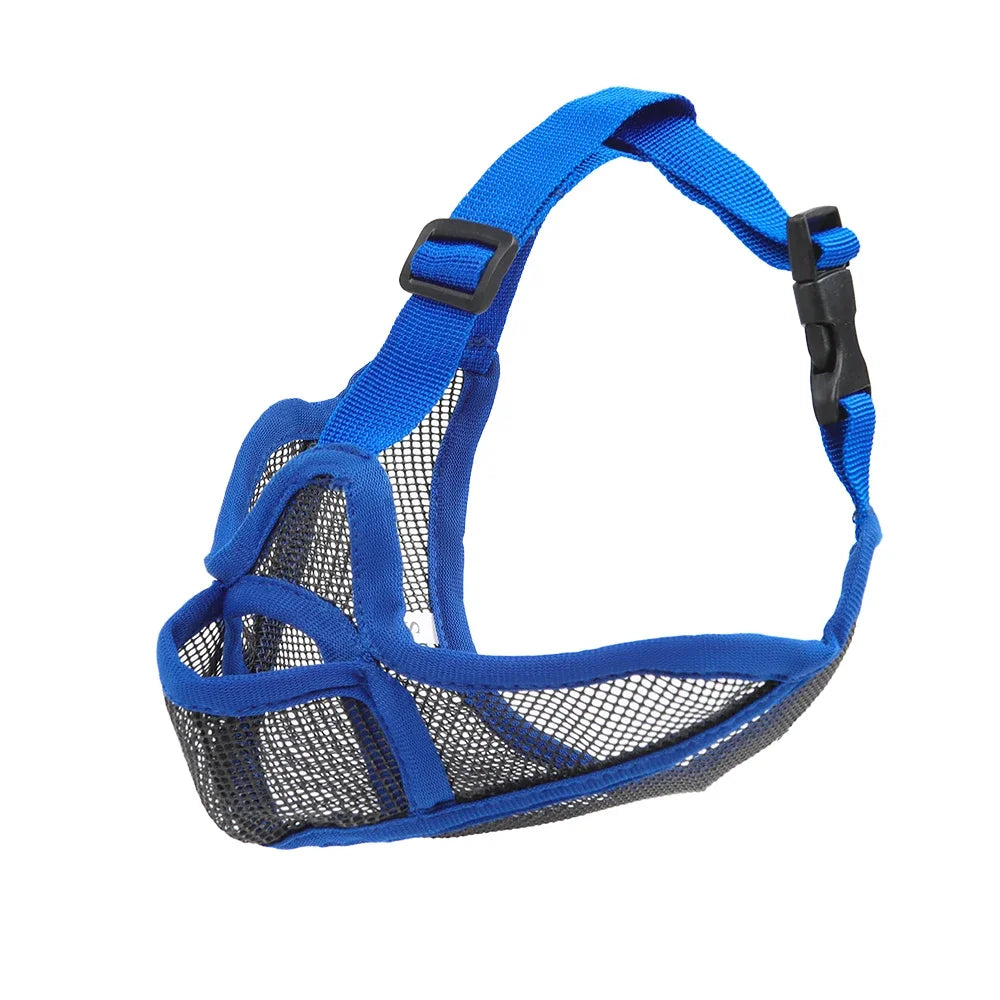Breathable Dog Muzzle For Short Snout Prevents Barking