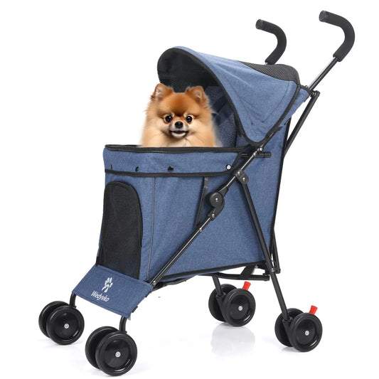 Travel Portable Dog Stroller For Small Pets 33 Lbs