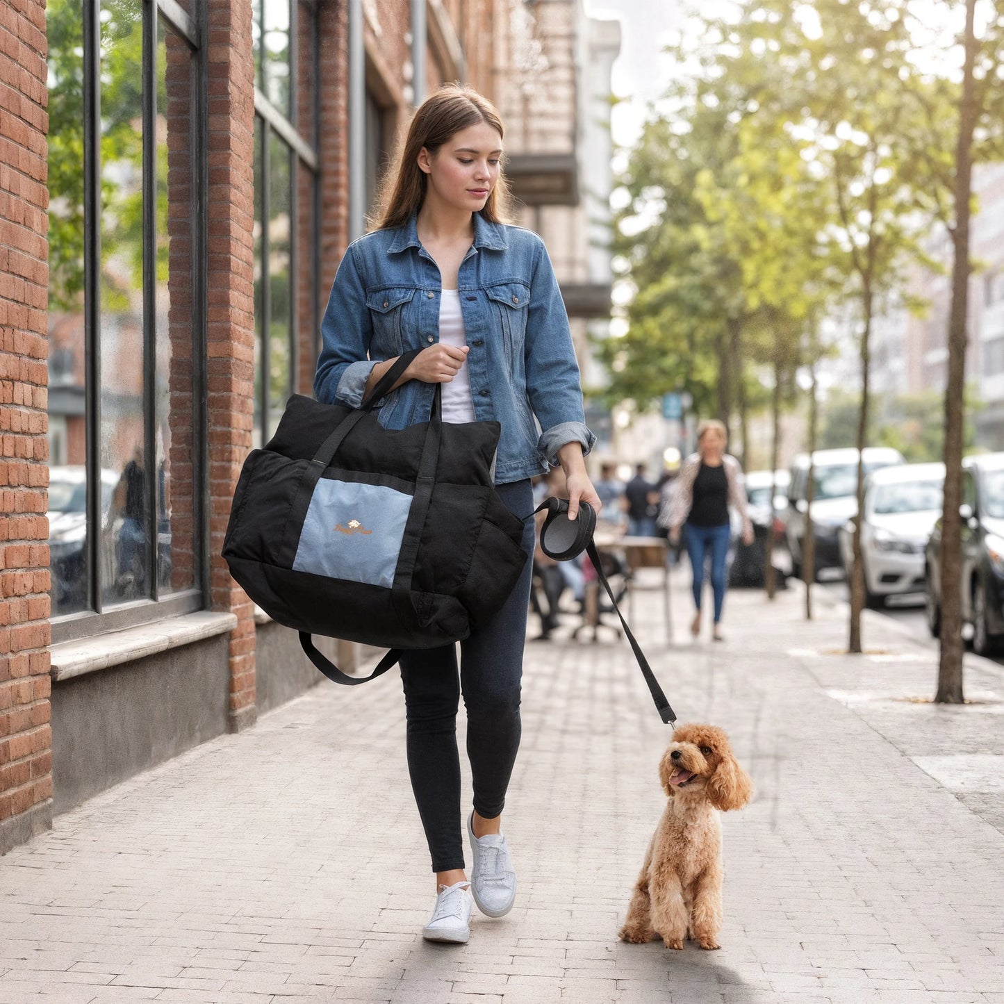 Dog Car Seat Safe And Cozy Travel Bed For Small Dogs Clip On Leash Pockets