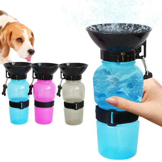 Hign-concerned Portable Pet Water Bottle Squeeze Travel Cup