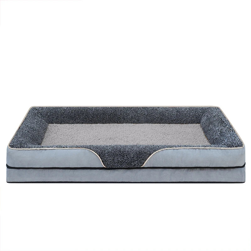 Removable Washable Dog Bed Sofa With Raised Edges