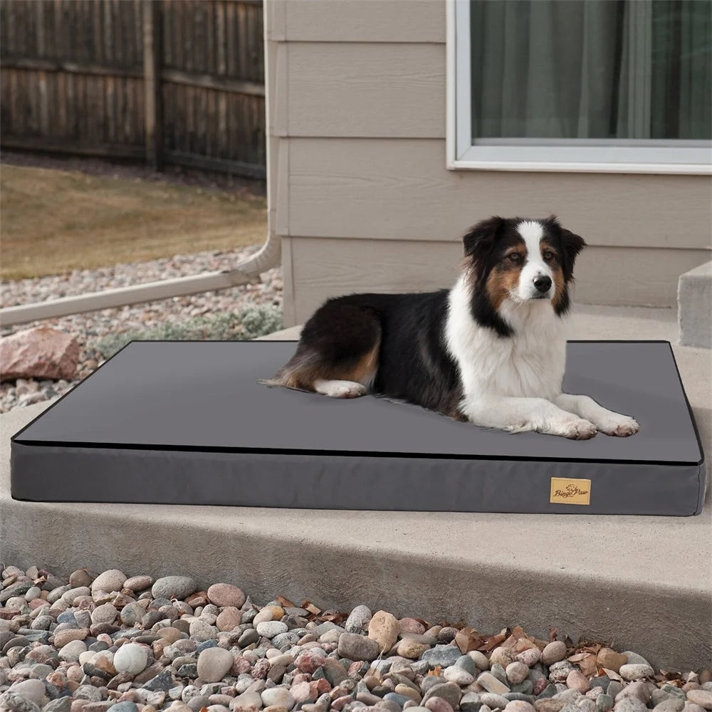 BORWARTCN 2-In-1 Orthopaedic Dog Bed Waterproof Cushion