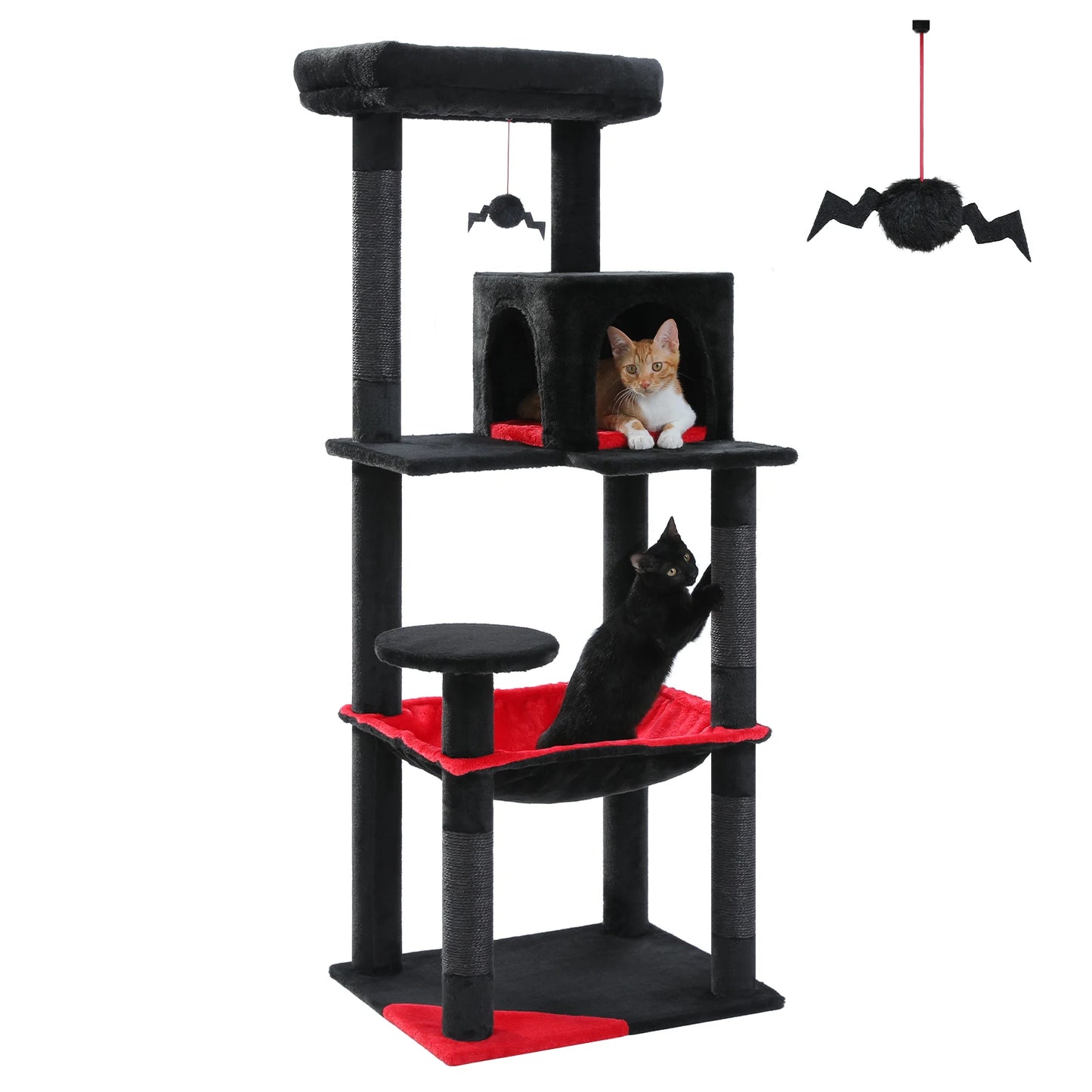 PAWZ Road Indoor Cat Tree 5 Level Tower Large Premium